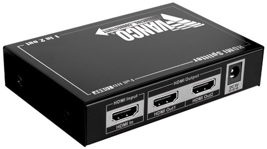 Vanco 280702 Hdmi 1 X 2 Splitter/E X Tender