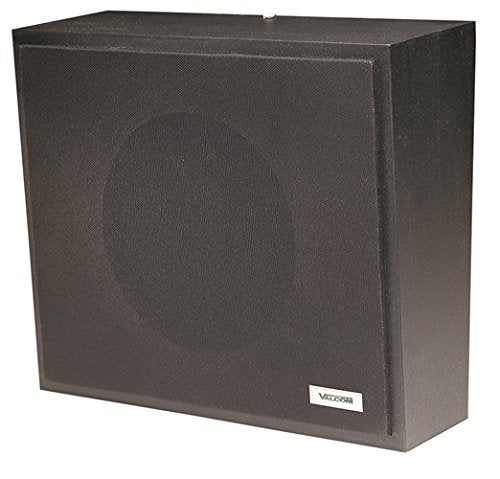1Watt 1Way Wall Speaker   Black
