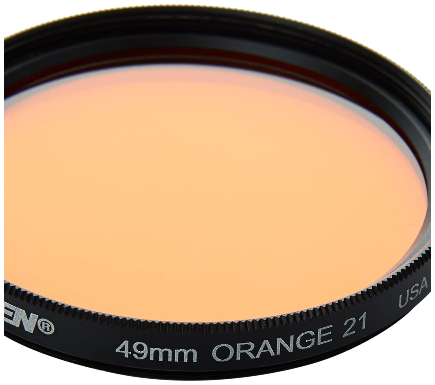 Tiffen 49mm Orange 21 Filter - Enhance Your Photography with Vibrant Color and Clarity