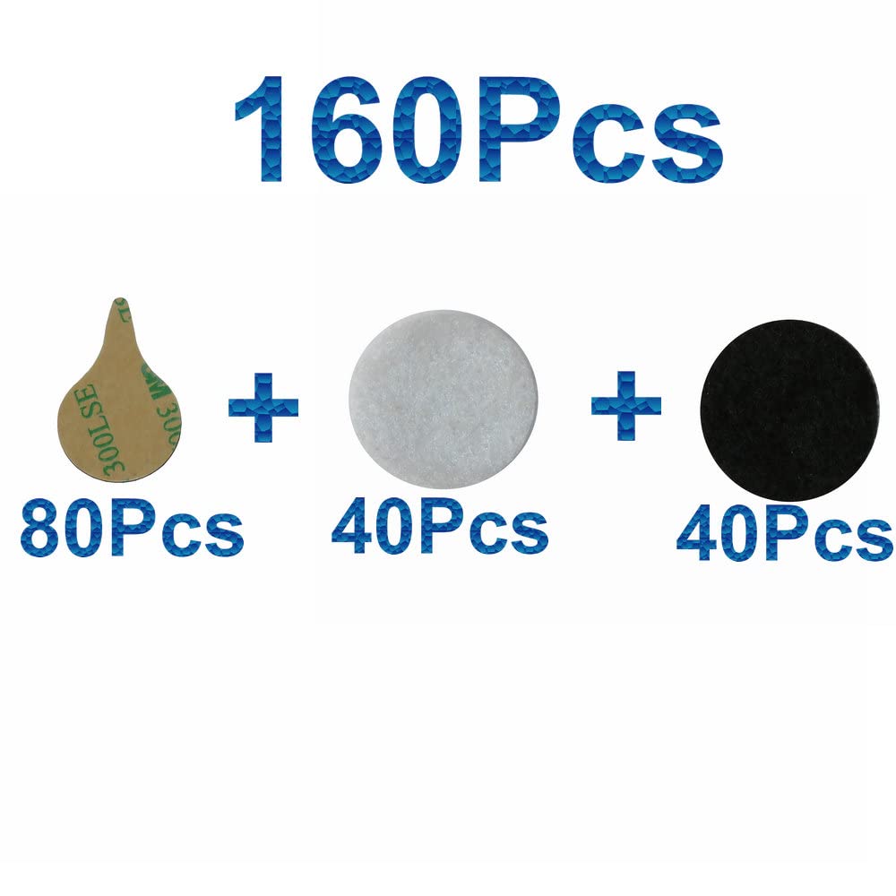 Cntashi Lavalier Microphone For Hiding Lavalier Musical Mic And Reduce Wind Noise,Pack Of 80 Stickies And 80 Fabric Discs