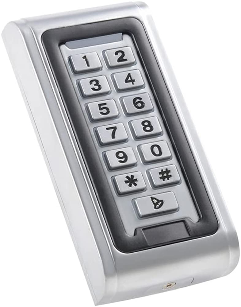 Mengqi Control Indoor Outdoor Install Waterproof 1 Door Access Control System Metal Keypad Reader Rfid Pin Code Open 600Lbs Magnetic Lock 110V Power Supply Box Management Software App Remote Open Door