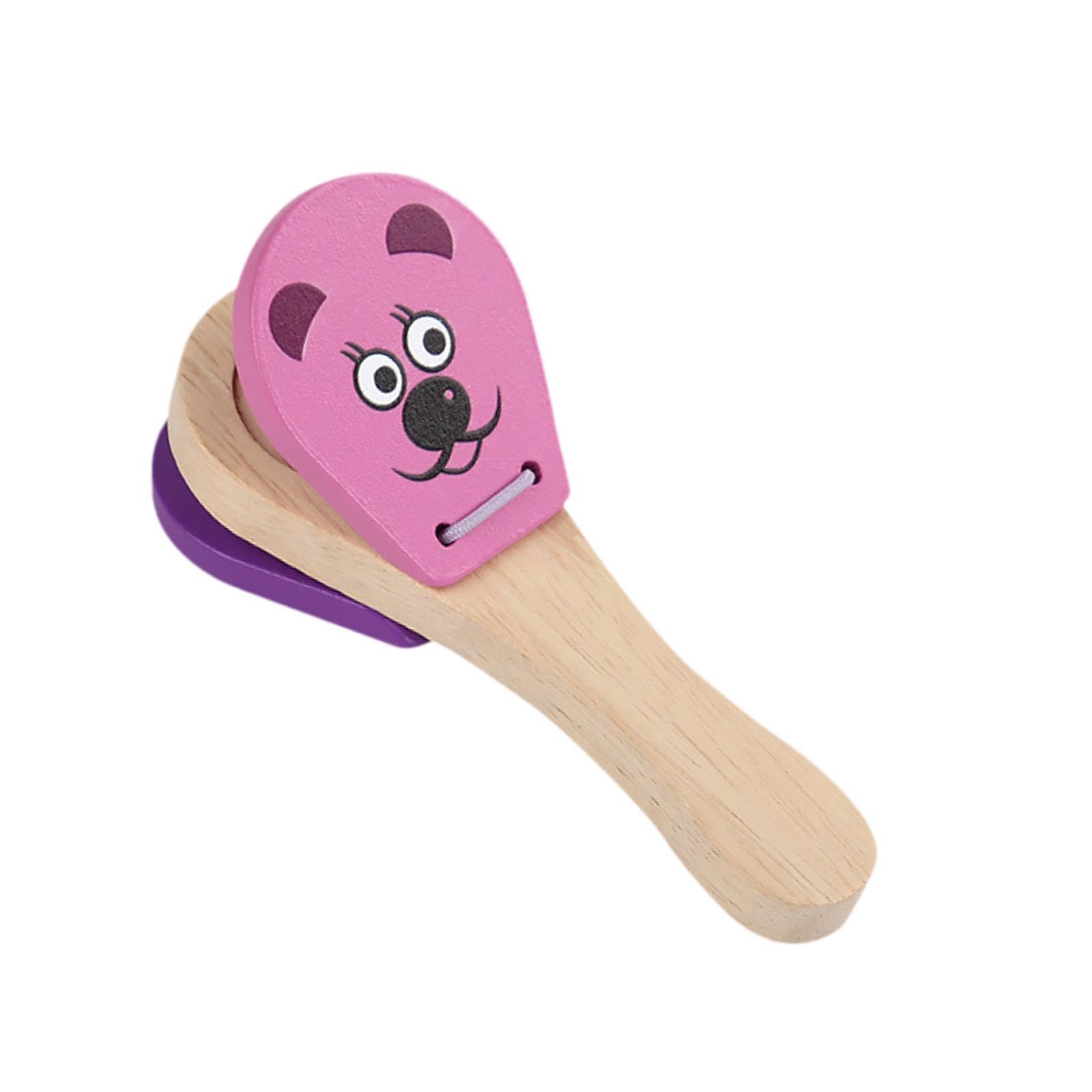 SECRET DESIRE Wooden Music Toy Sensory Development Percussion Instruments Toy for Children Pink