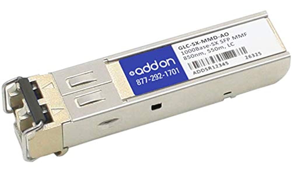 Addon Cisco Glc Sx Mmd Compatible 1000Base Sx Sfp Transceiver (Glc Sx Mmd Ao)