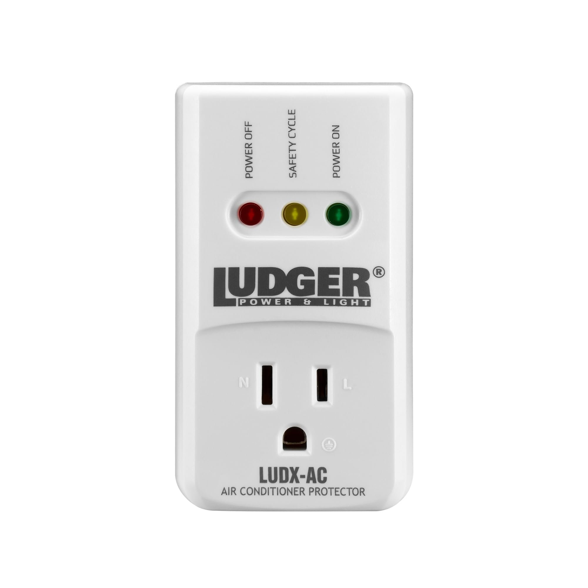 Ludger Power Surge Protector For Ac (Ludx Ac), Reliable Ac Protection, Connects To All Types Of Ac, 4 Minute Safety Cycle, 3 Mod