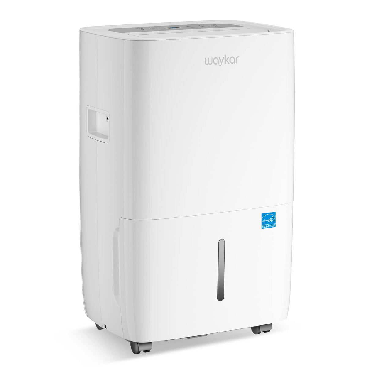 Waykar 80 Pints Energy Star Dehumidifier For Spaces Up To 5,000 Sq Ft At Home, In Basements And Large Rooms With Drain Hose And