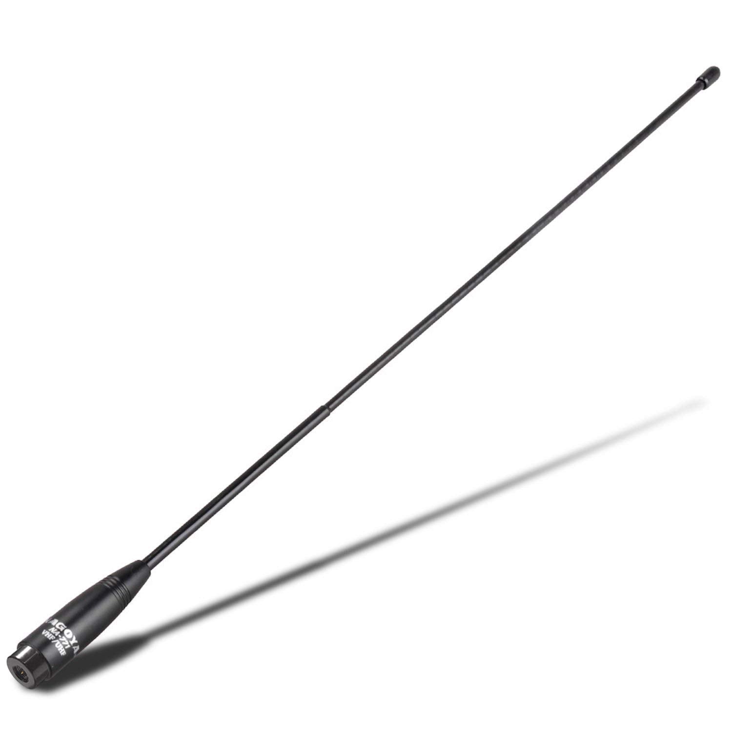 Nagoya NA-771 SMA-Male 15.6-Inch Whip VHF/UHF (144/430Mhz) Antenna for YAESU, Vertex, TYT, and Wouxun Radios