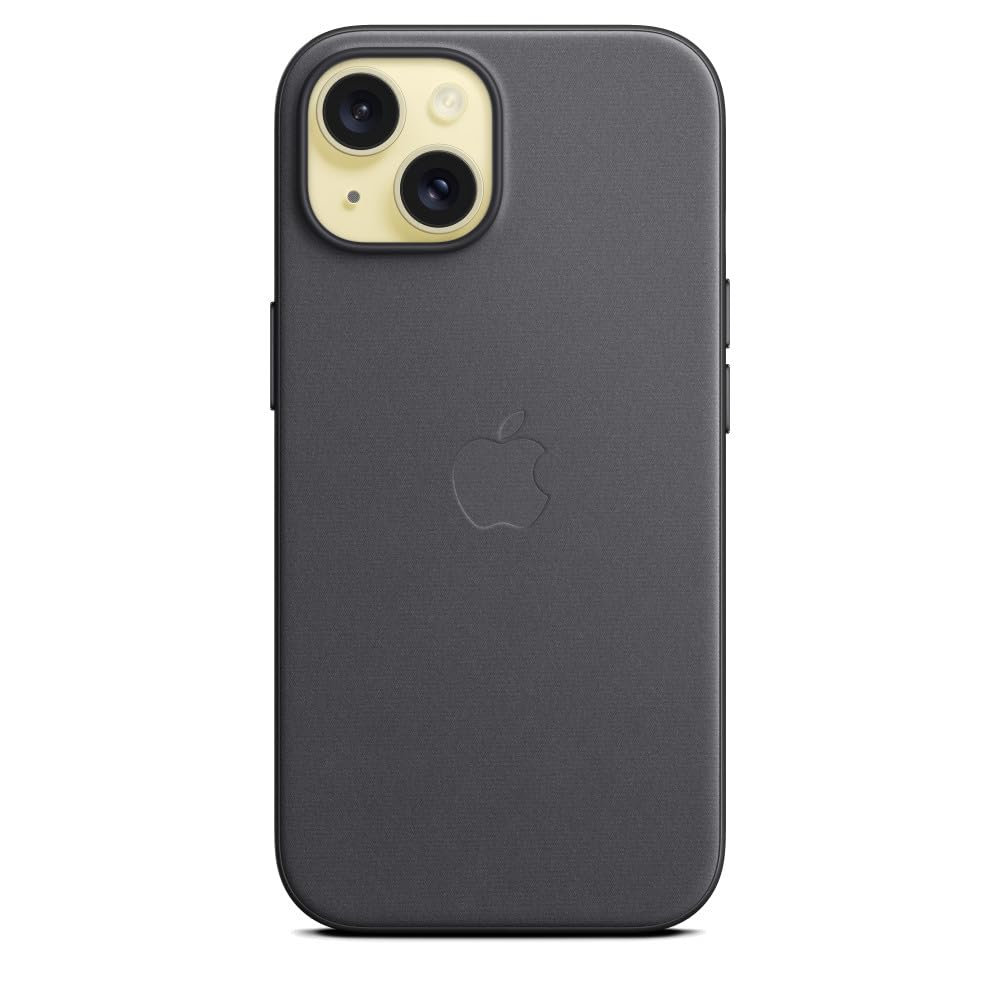 Apple iPhone 15 FineWoven Case with MagSafe   Black
