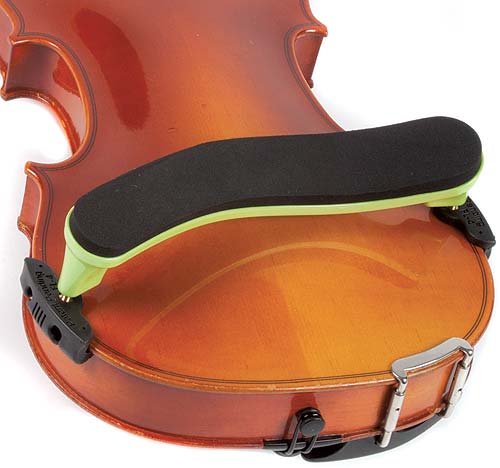 Everest Es4G Es Series 4/4 Violin Adjustable Shoulder Rest   Neon Green