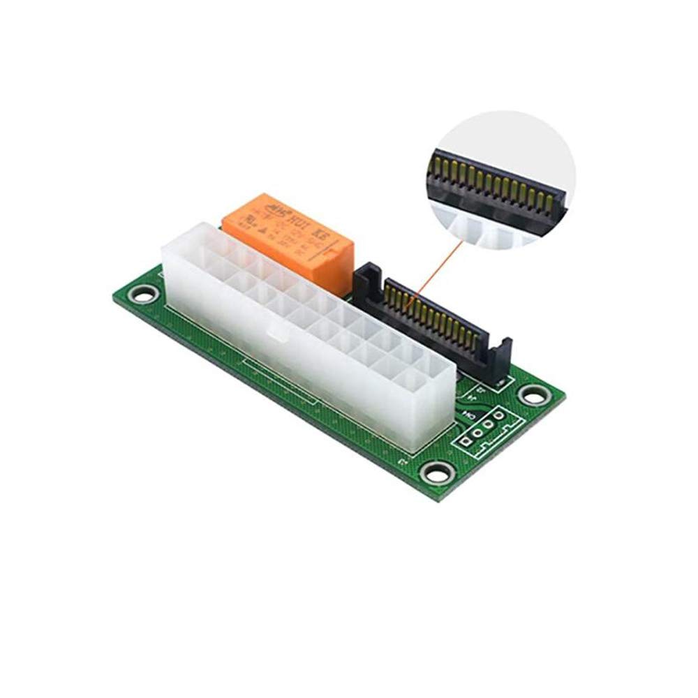 Thsion Multiple Power Supply Adapter Sync Start Card Dual Psu Connector Jumper Connector With Sata 2 Pack