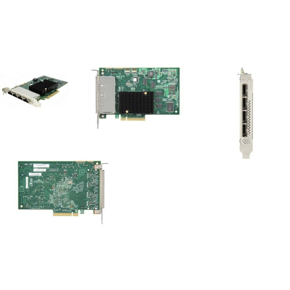 The Sixteen-Port, Half-Length LSI SAS 9201-16E; 6GB/S Per Port. in The Box: Ls