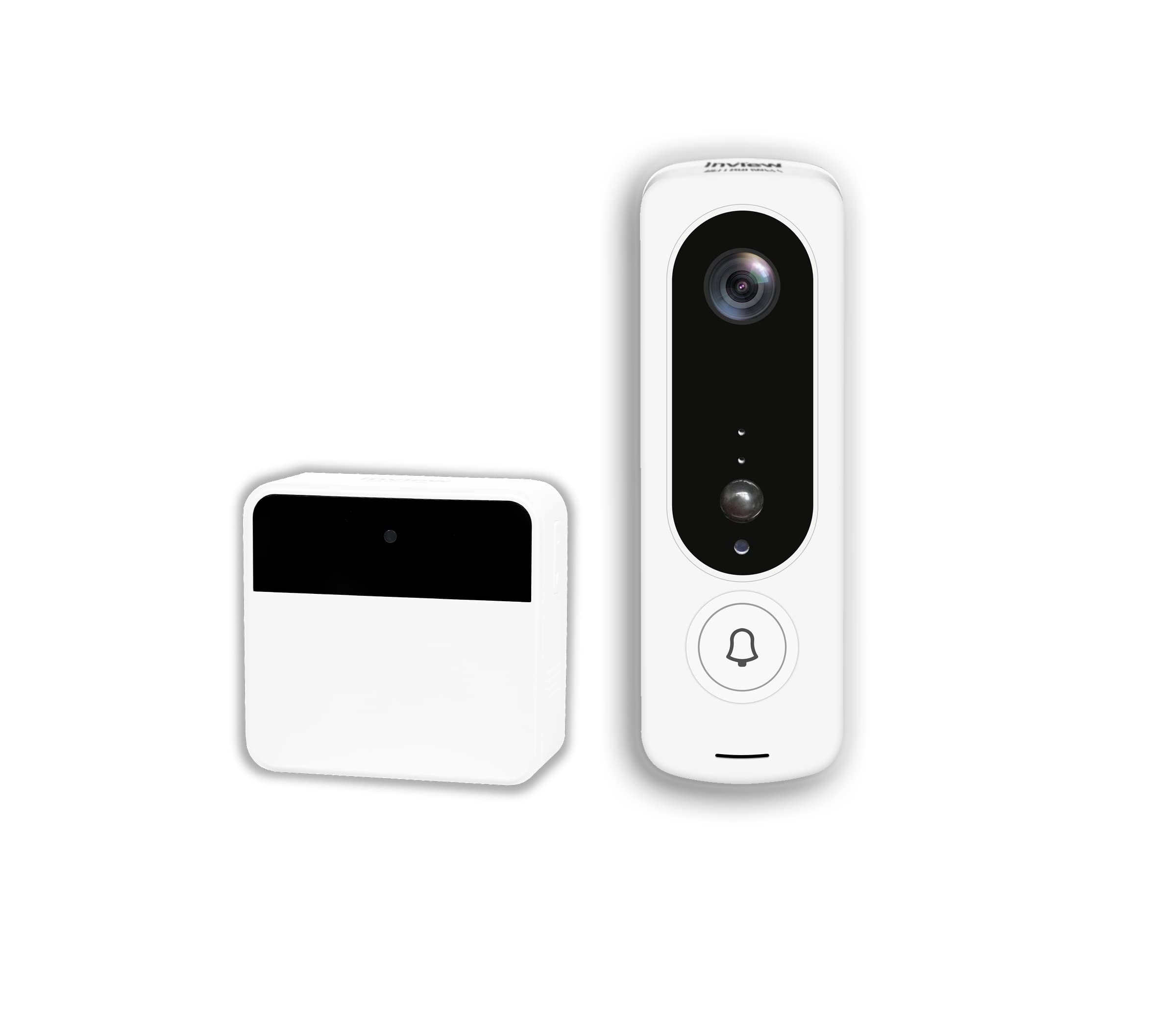 Bell + Howell Inview Bhdc1 1080P Door Bell Camera + Bhch1A Chime Kit (White),Bhdc1A W