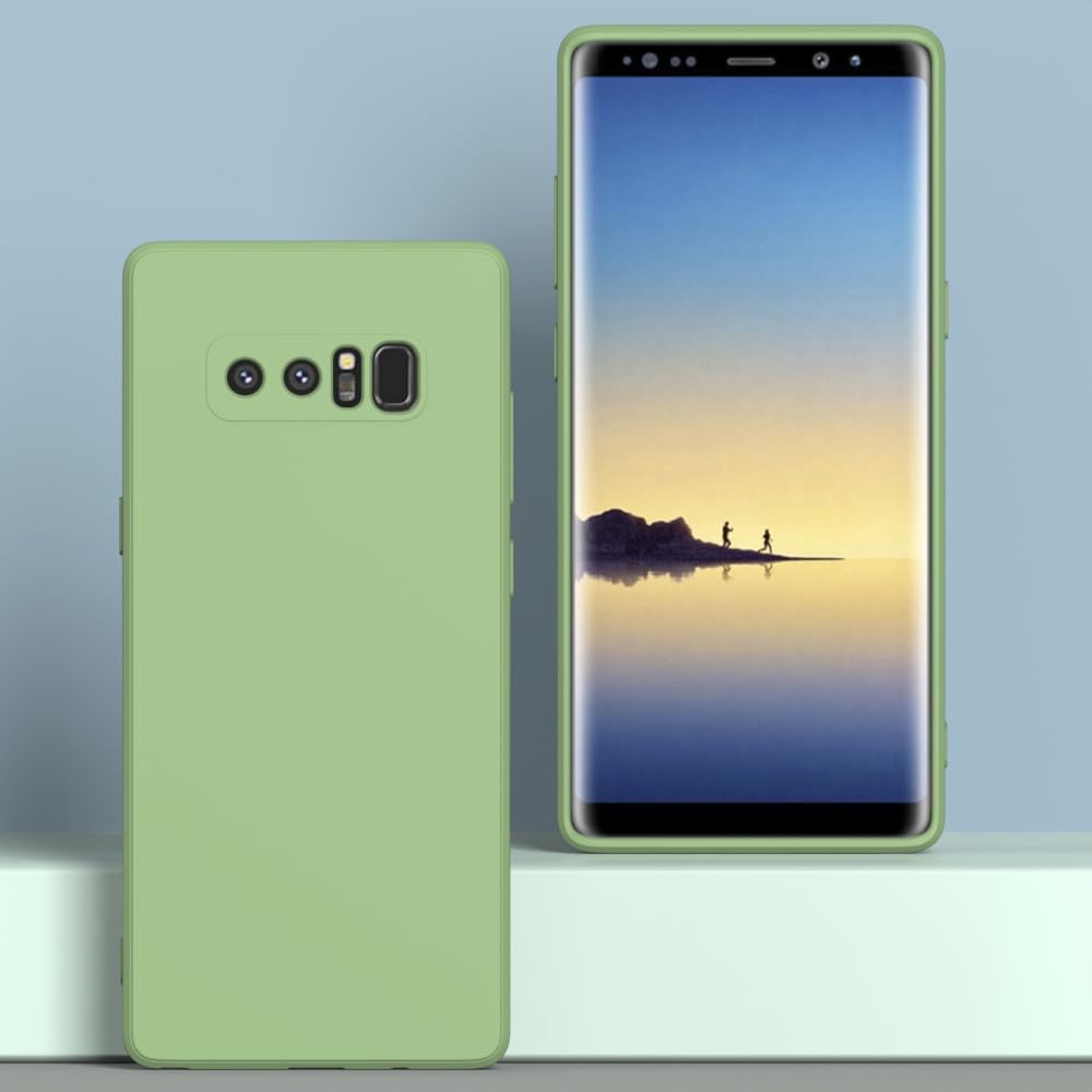Wogroo For Samsung Galaxy Note 8 Case Green, Scratch Resistant With Soft Touch, Slim Thin Phone Cover For Samsung Galaxy Note 8
