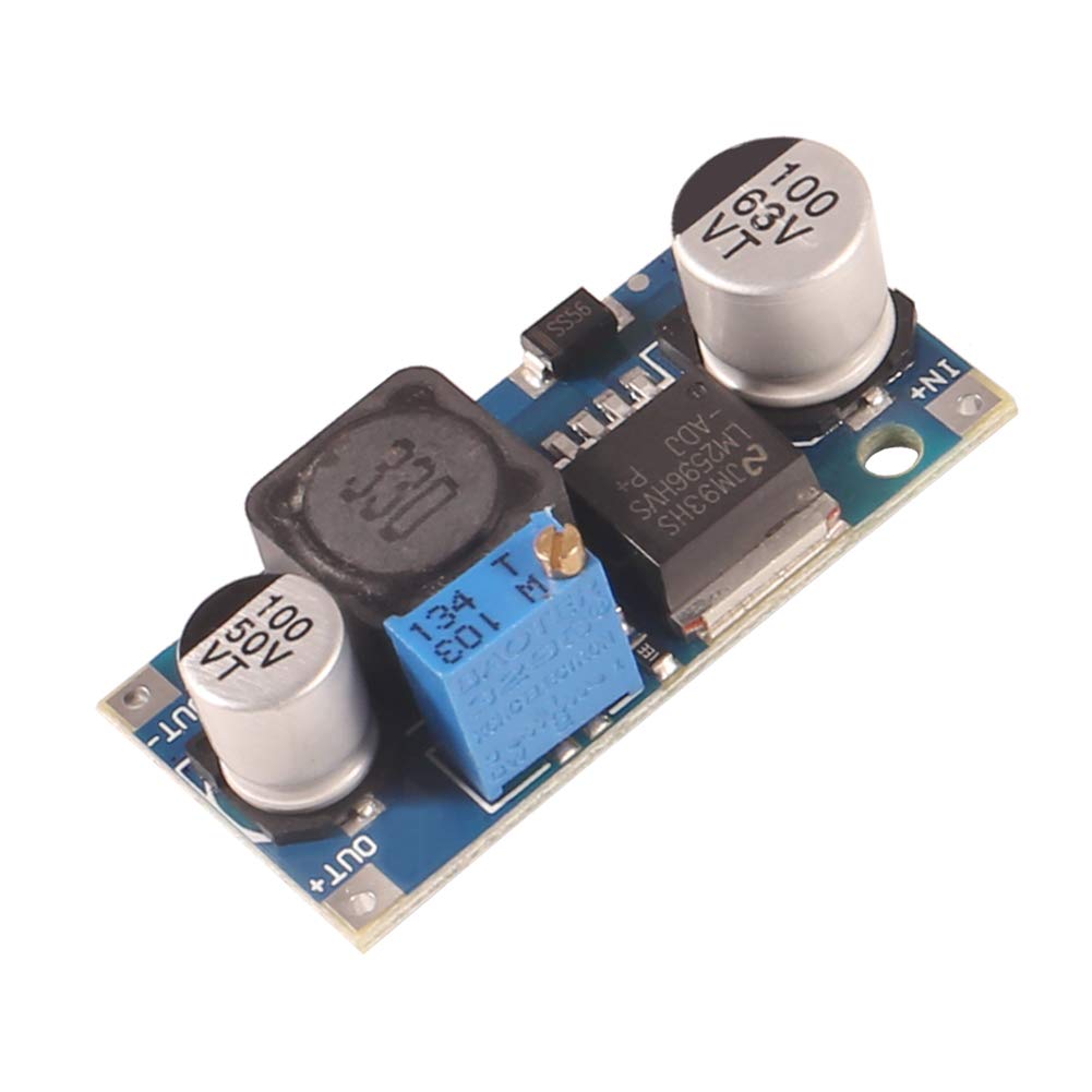 5Pcs Lm2596Hvs Dc Dc Step Down 48V Input Adjustable Buck Converter Power Module 3.2 40V Step Down Voltage Switching Regulator El
