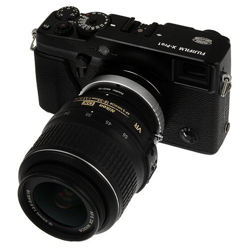 Fotodiox Lens Mount Adapter Compatible With Nikon Nikkor F Mount G-Type D/Slr Lens On Fuji X-Mount Cameras