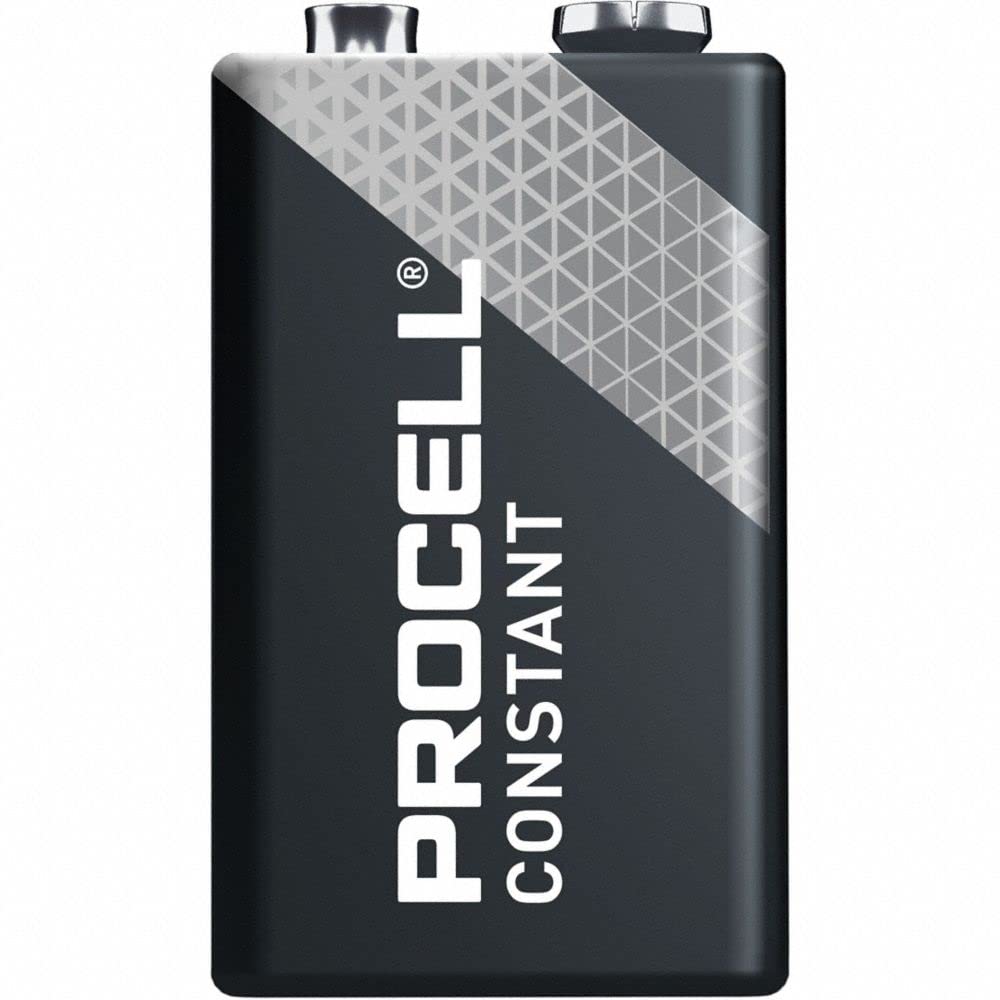 Duracell Procell 9 Volt Batteries, Pack Of 12 (Packaging May Vary)