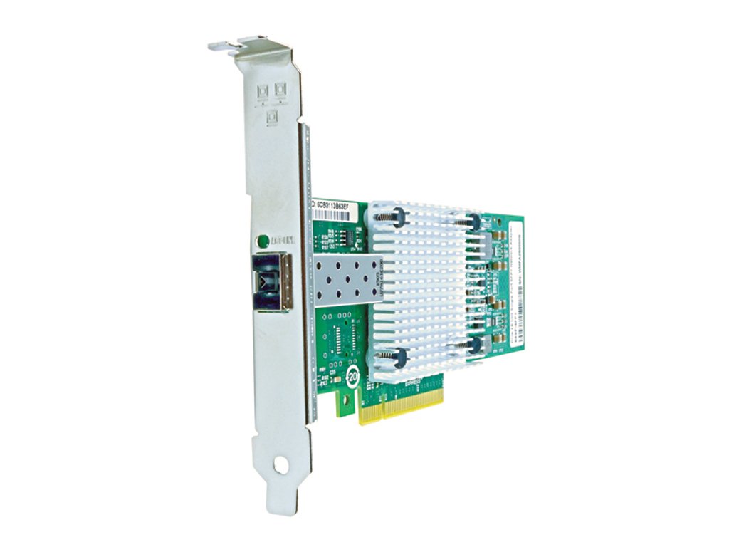 Axiom 10Gbs Single Port Sfp+ Pcie X4 Nic For Intel W/Transceiver - E10G41Bflr -