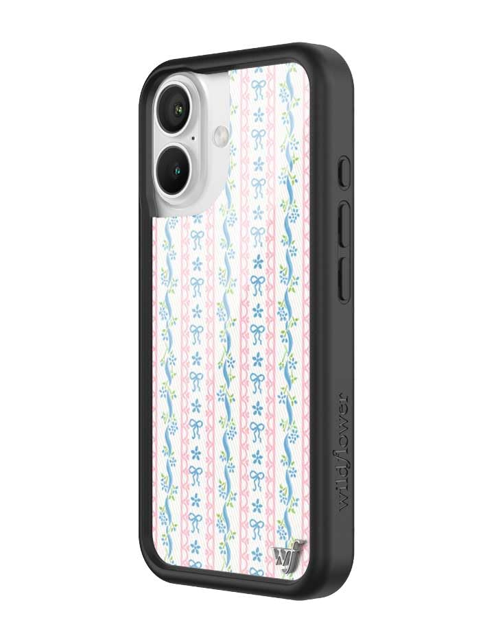 Wildflower Cases - Compatible With Iphone 16 | Protective Black Bumper, 4Ft Drop Test Certified, Women Owned Small Business | Do