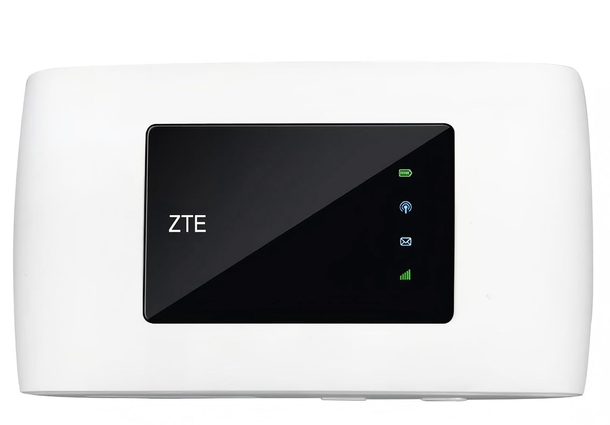 Zte Mf920U Unlocked 4G Lte 150 Mbps Mobile Wifi Hotspot (Prepaid At&T, T Mobile, Metro, Claro, Mint, Latin, Caribbean, Europe, Asia, Middle East, Africa & 3G Globally) Oem Original Item (White)
