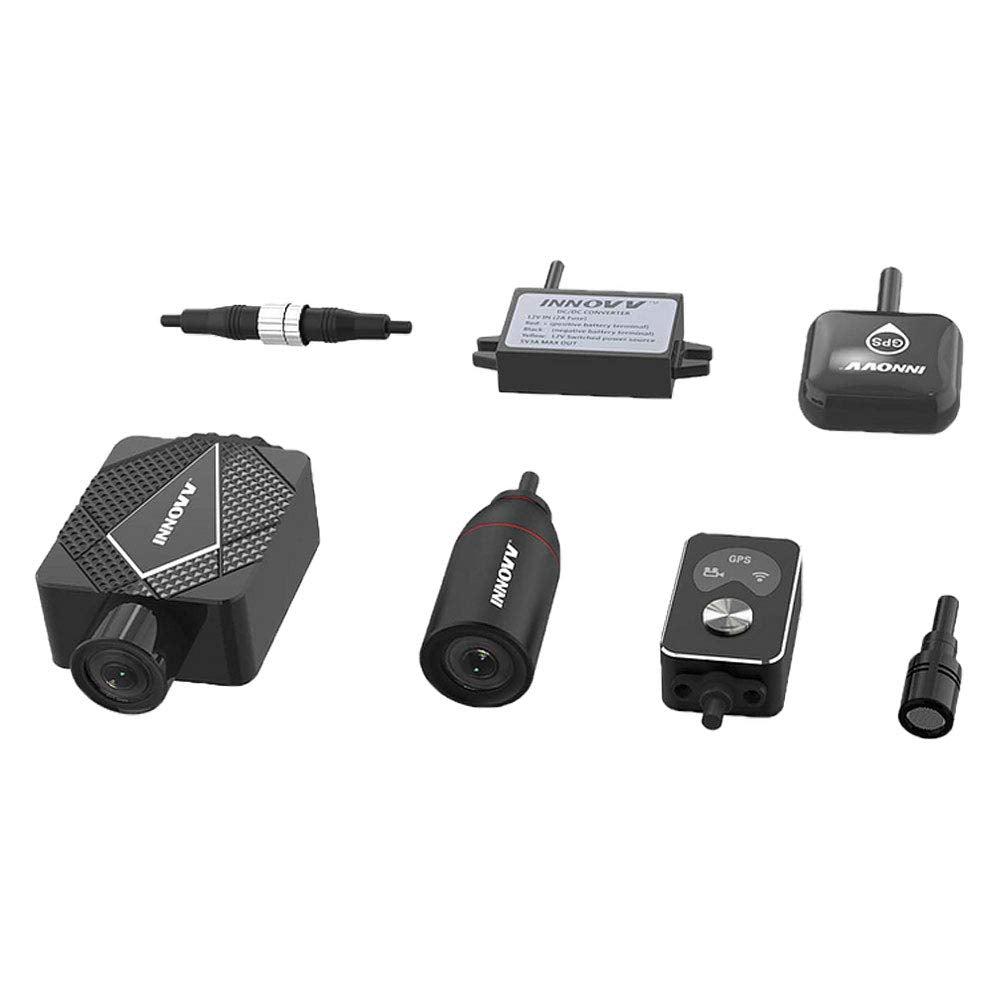 Innovv K5 4K Motorcycle Fitted Camera Motorbike Dual Front & Rear/Back Dash Cam New For 2021