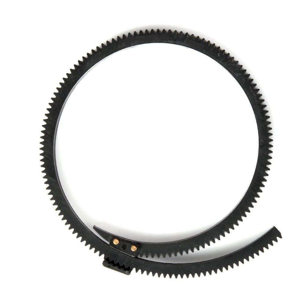 Fotga Rubber Flexible Gear Belt Ring 0.8 Pitch For Dp500Iis Dp500Iii Jtz Dp30 Follow Focus,Adjustable From 46Mm To 110Mm Black