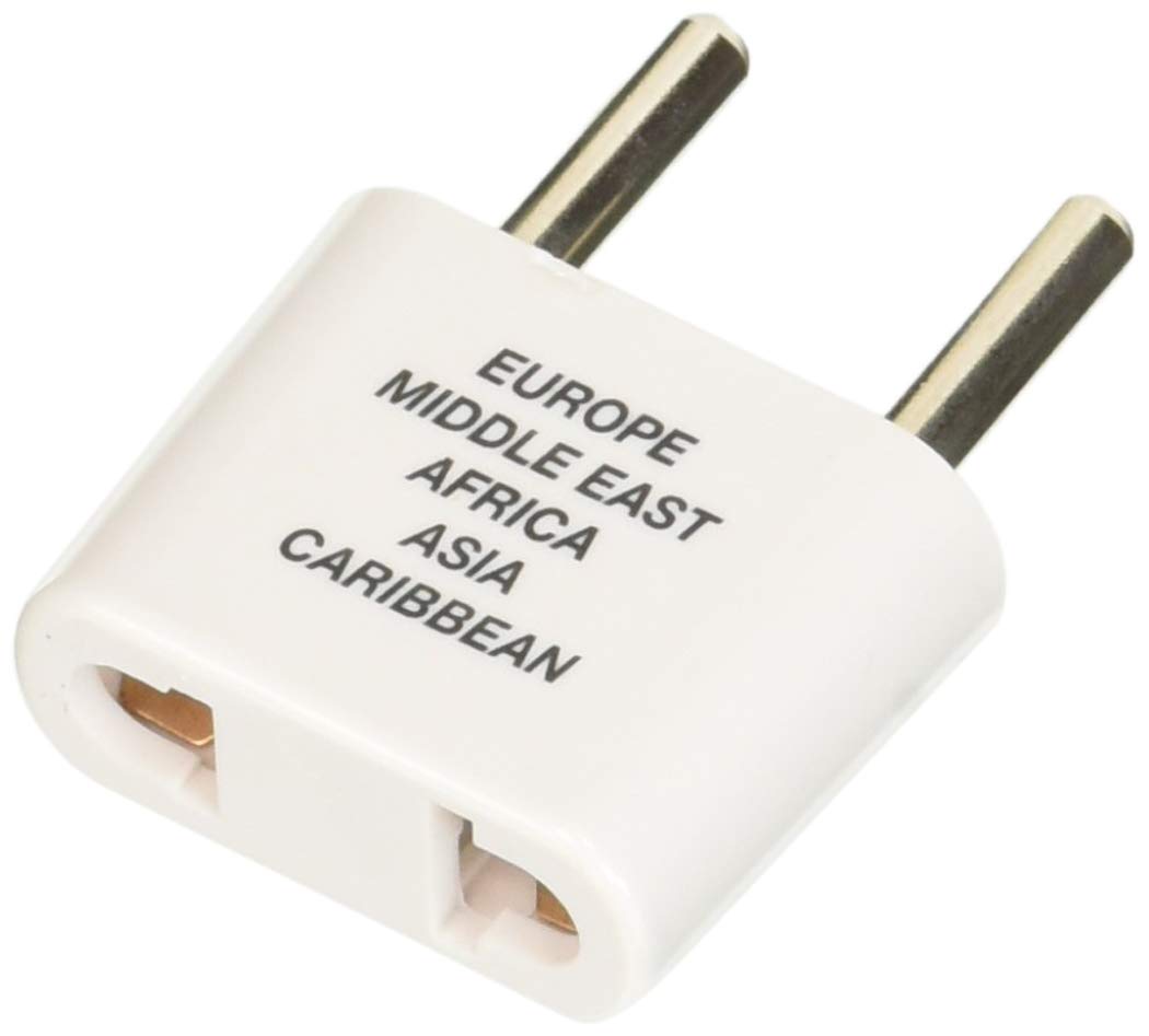 Conair Travel Plug Adapter, Universal Plug Adapters for Worldwide Travel by Travel Smart (Southern Europe, Middle East, Parts of