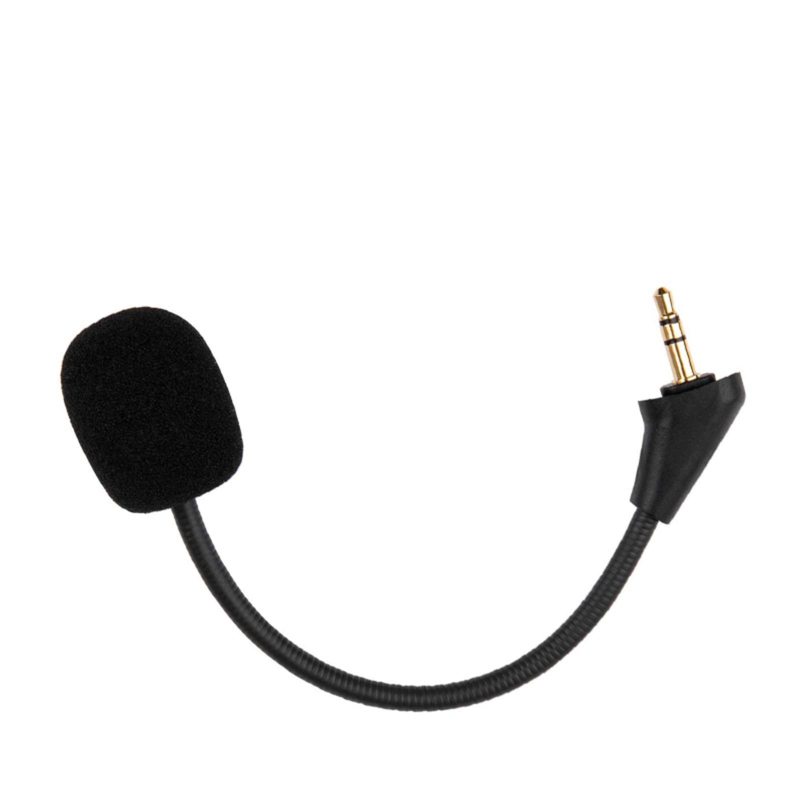 Alpha Microphone Accessories Compatible with Kingston HyperX Cloud Alpha Gaming Headset, 3.5mm Audio MIC Work for PS4, Xbox One,
