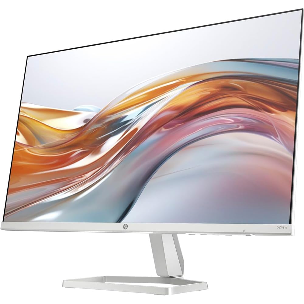 Hp 94C21Aa 524Sw Series 5 23.8'' Fhd 1080P 16:9 5Ms 100Hz Ips Dual Monitor Bundle With 2 Year Cps Enhanced Protection Pack