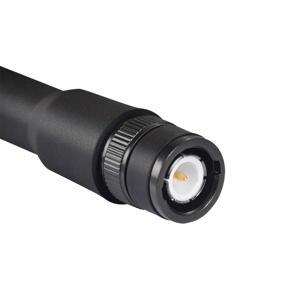 Bingfu Ham Radio Bnc Male Soft Antenna Police Radio Scanner Antenna 2 Pack Compatible With Uniden Sr30C Bearcat Bc125At Bcd436Hp