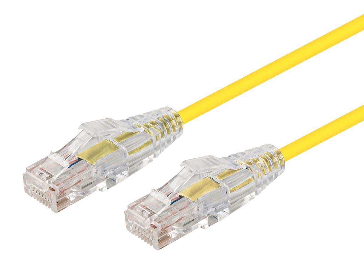 Slimrun  Cat6 Utp Cable-14Ft Yellow