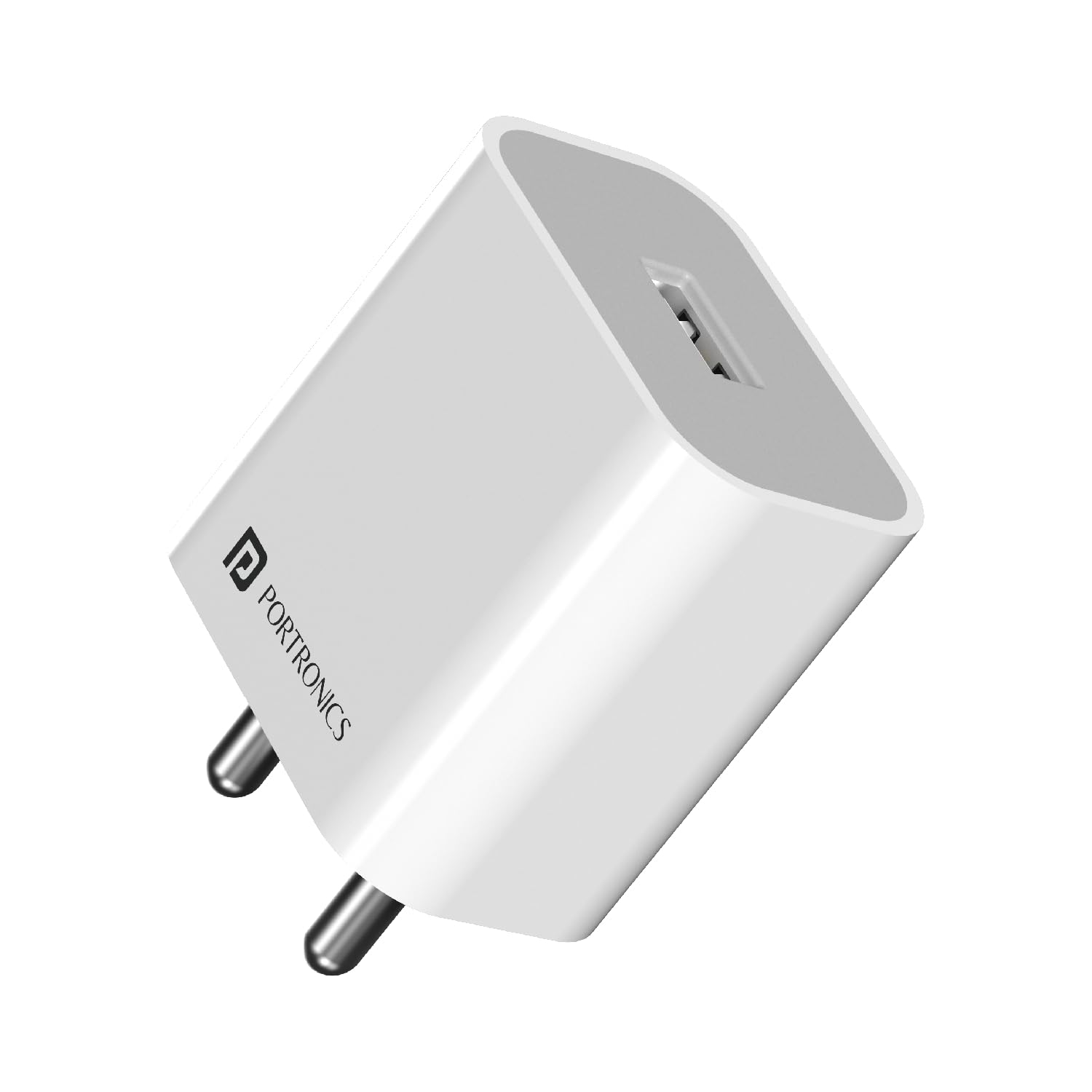 Portronics Adapto 12 2.4A 12W Fast Wall Charger for iPhone 11/Xs/XS Max/XR/X/8/7/6/Plus, iPad Pro/Air 2/Mini 3/Mini 4, Samsung S
