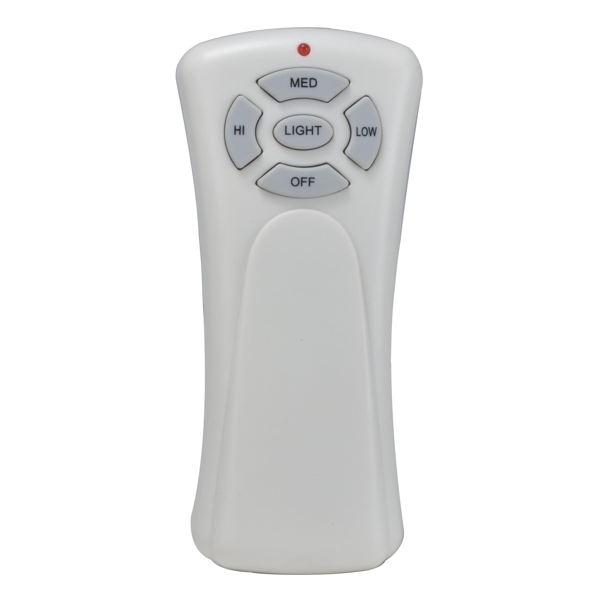 RP Lighting 3-Speed Fan and Light Remote Control for AC Motor Fans, White