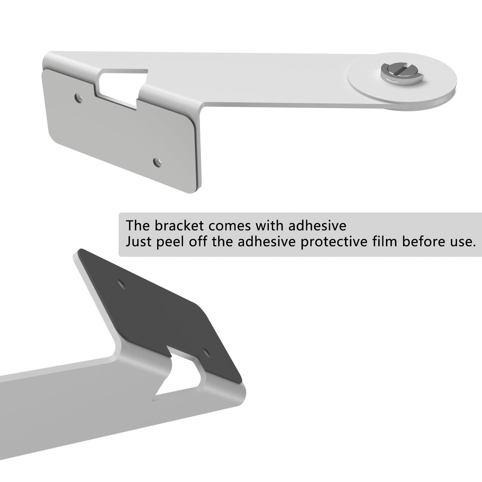 Zwolf Adhesive Outside Corner Wall Mount For Wyze Cam Pan V3, No Drilling , No Tools Install,Cover Both Sides Of The House 270 D
