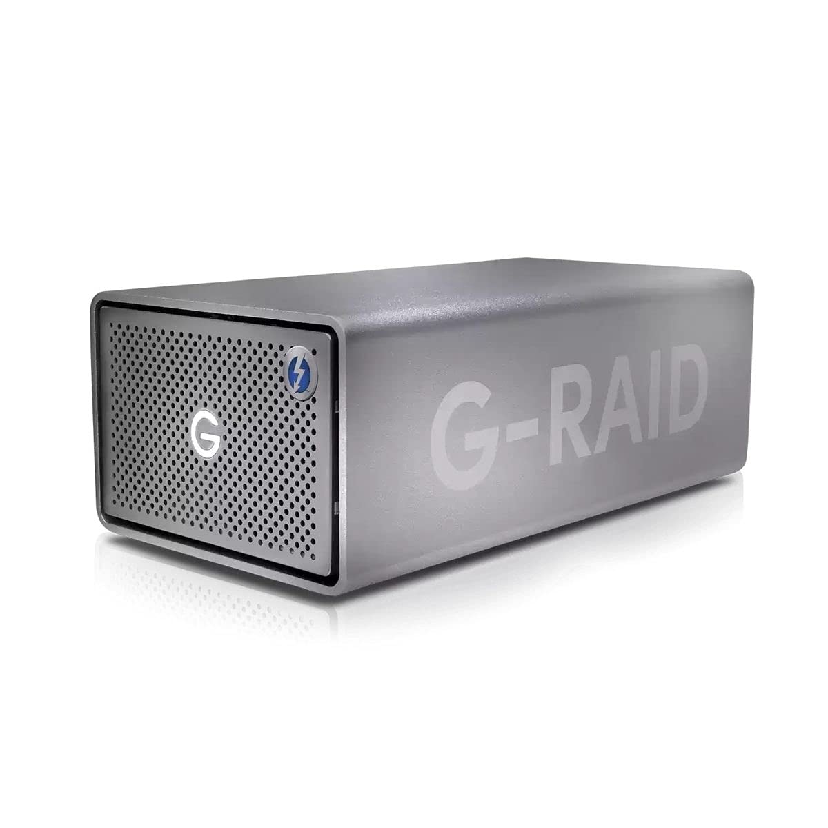 Sandisk Professional 40Tb G Raid 2   Enterprise Class 2 Bay Desktop Drive, 7200Rpm Ultrastar Drive Inside, Thunderbolt 3, Usb C, Hdmi Port, Hardware Raid   Sdph62H 040T Nbaad, Space Grey