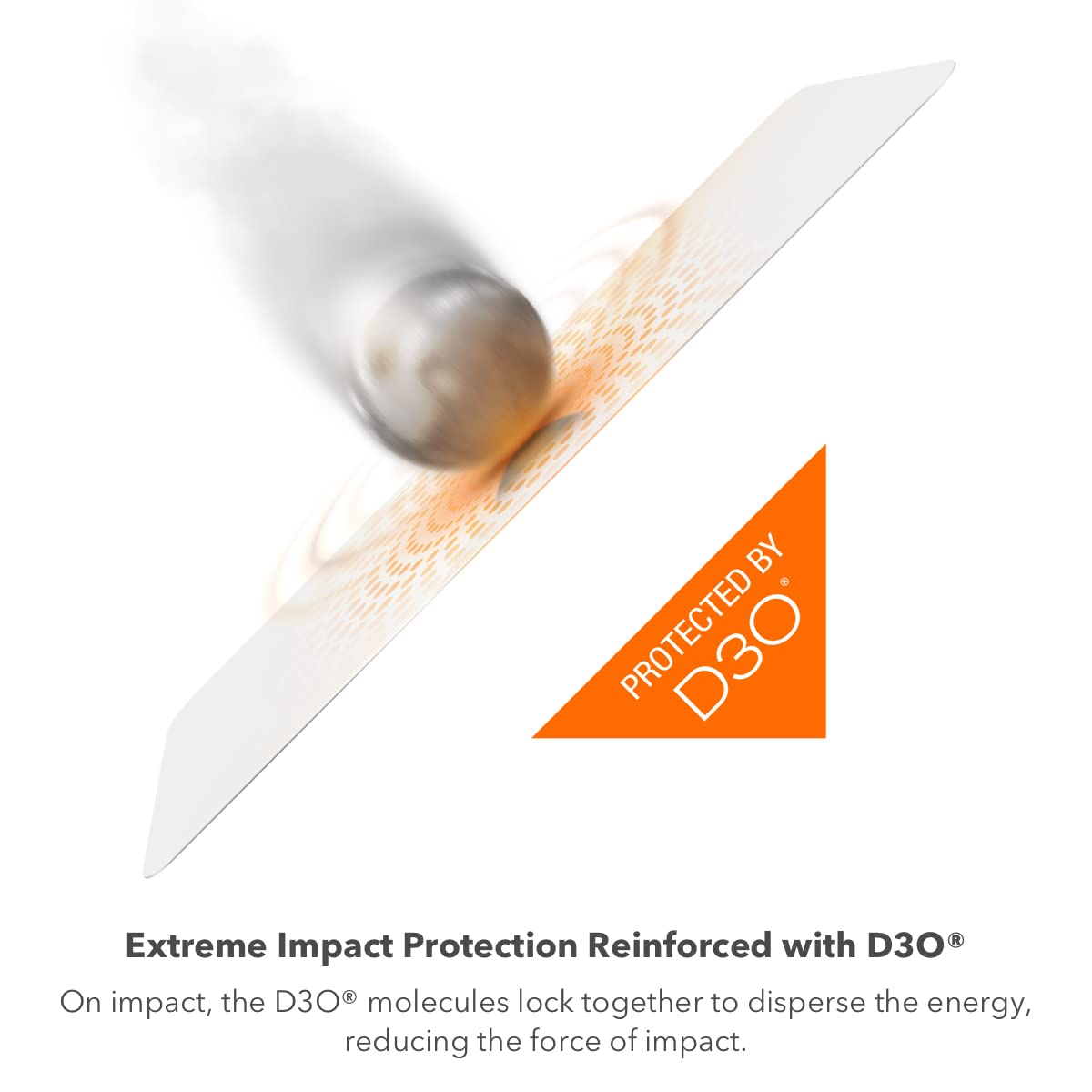 Zagg Invisibleshield Fusion With D3O For Samsung Galaxy S22 - Flexible Hybrid Screen Protection - Strengthened With D3O - Extrem