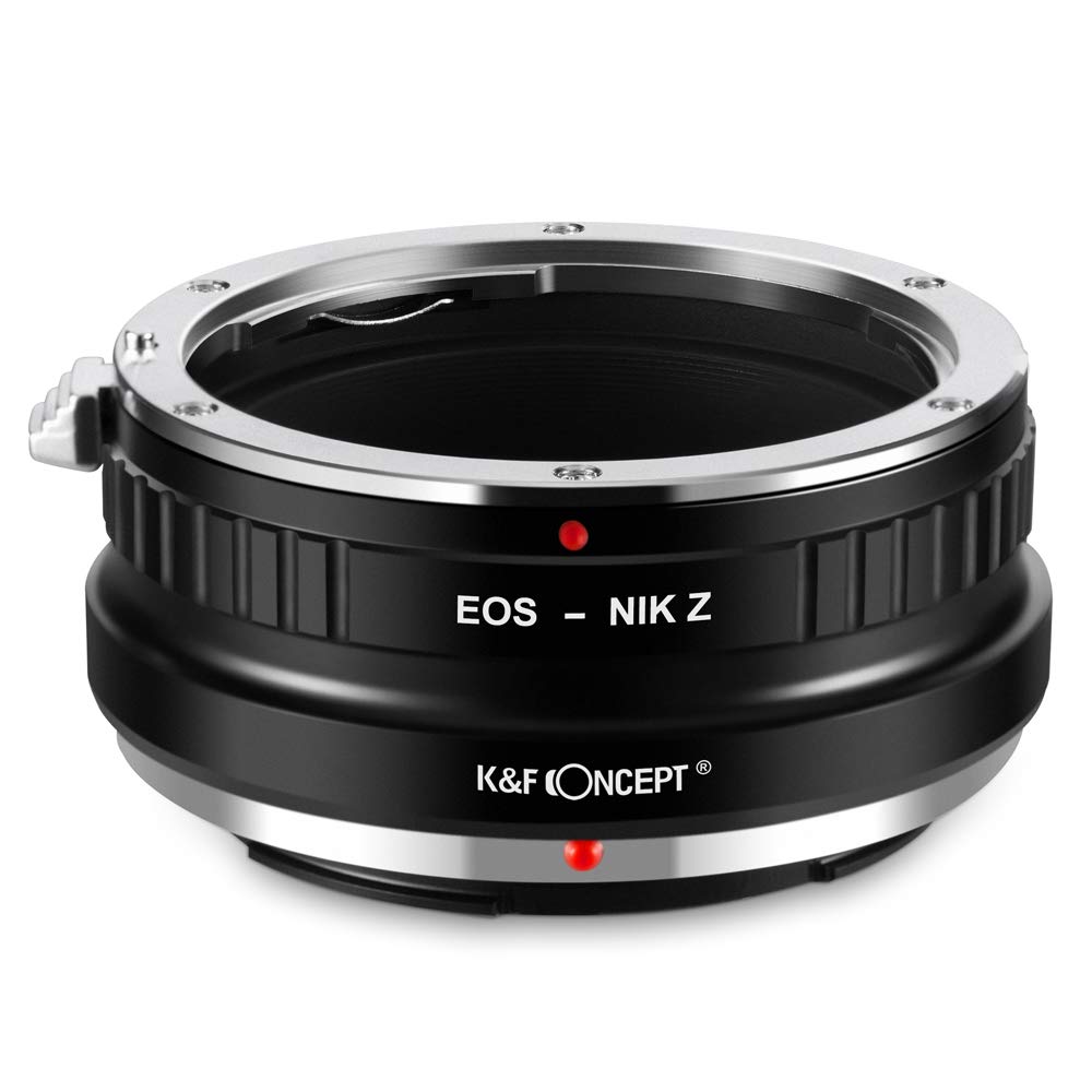 K&F Concept Lens Mount Adapter For Canon Ef Mount Lens To Nikon Z6 Z7 Camera