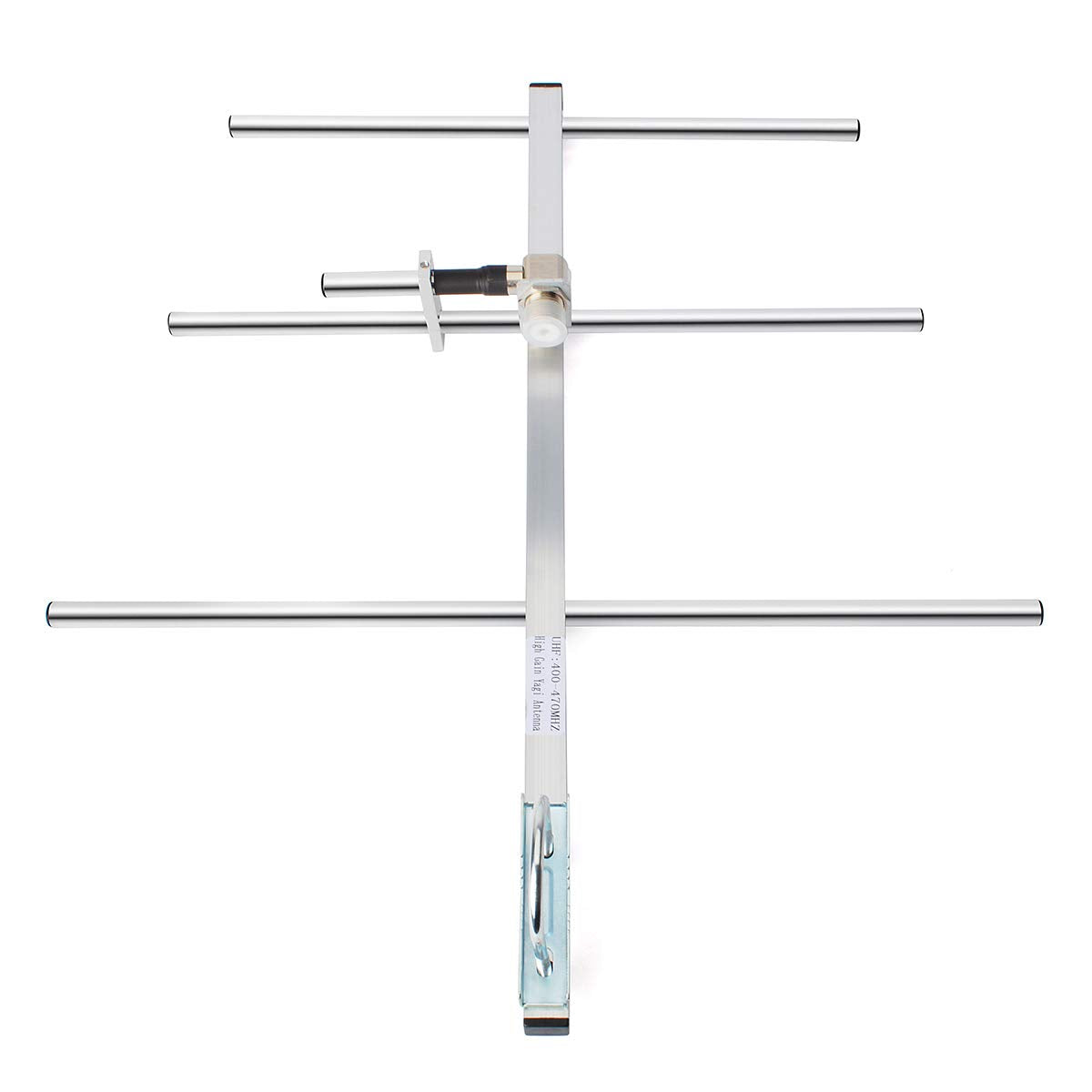 Twayrdio 7Dbi Outdoor Yagi Antenna 100W 400 470Mhz High Gain Antenna With Sl16 Female Connector For Uhf Mobile Radio And Two Way