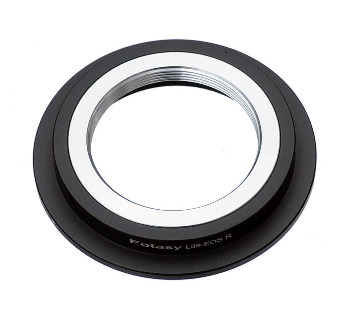 Fotasy Leica M39 Lens To Canon Eos Rf Mount Adapter, Adjustable, M39 Eos R Adapter, 39Mm Ltm Lens Adapter, Compatible With Canon