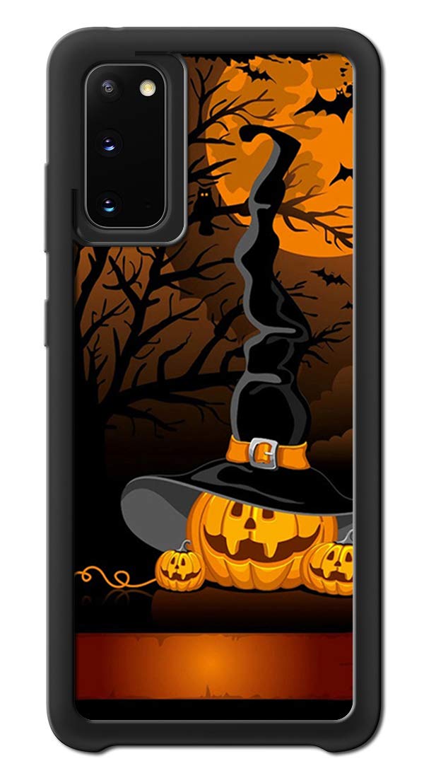 Vuttoo For Samsung Galaxy S20 5G Case   Halloween Pumpkins Witch Hat Pattern Phone Case   Tpu Shock Absorption Protection Phone 