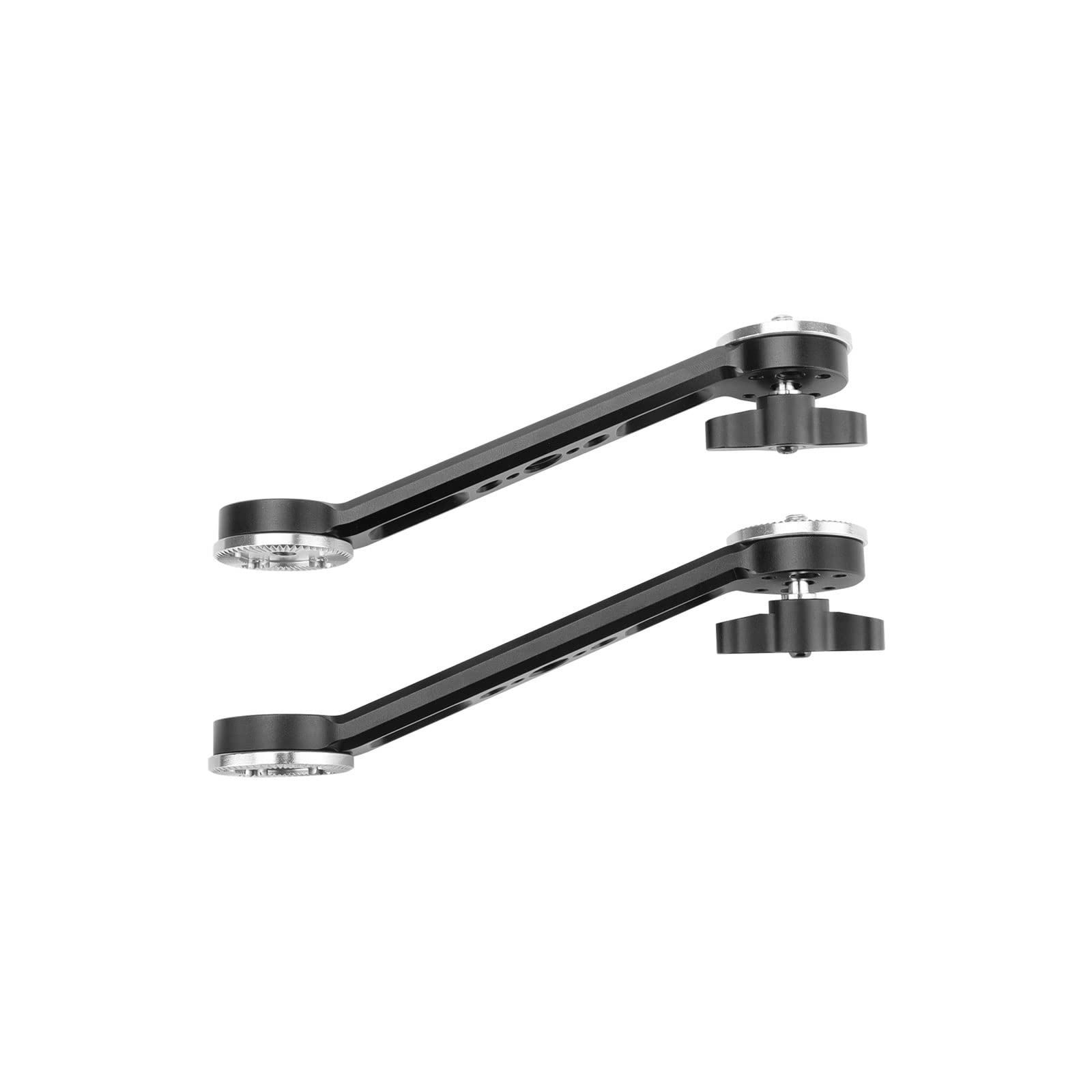 Szrig Rosette Extension Arm With Double-Ended M6 Thread For Camera Shoulder Mount Accessories(2 Pieces)