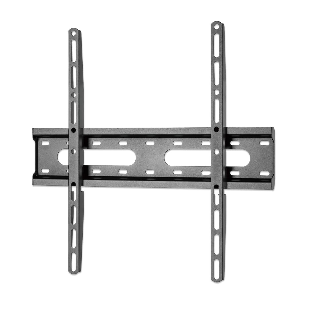 Manhattan 462266 Low-Profile Fixed Wall Bracket for 32-55 TV Black