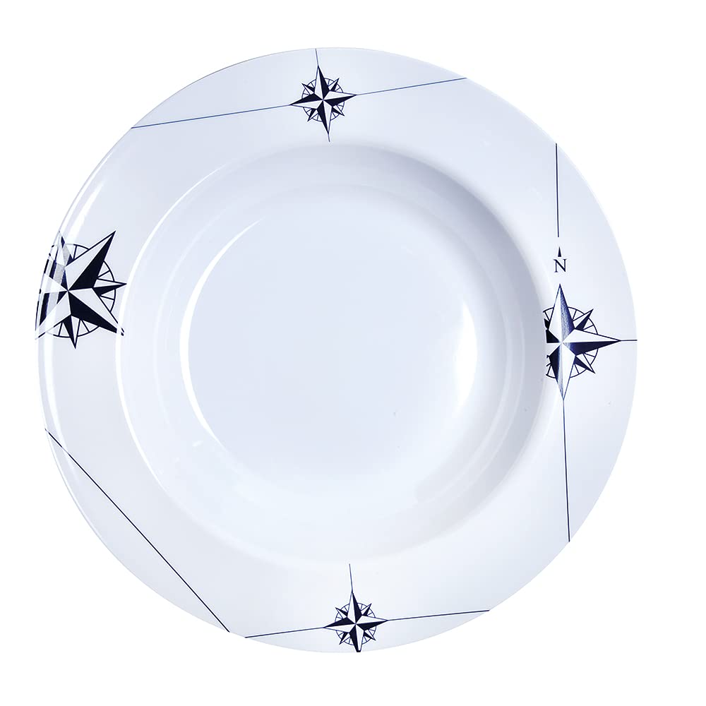Marine Business Melamine Deep, Round Soup Plate - Northwind - 8.8'' Set Of 6,WBAUVB0CWYWSX3C
