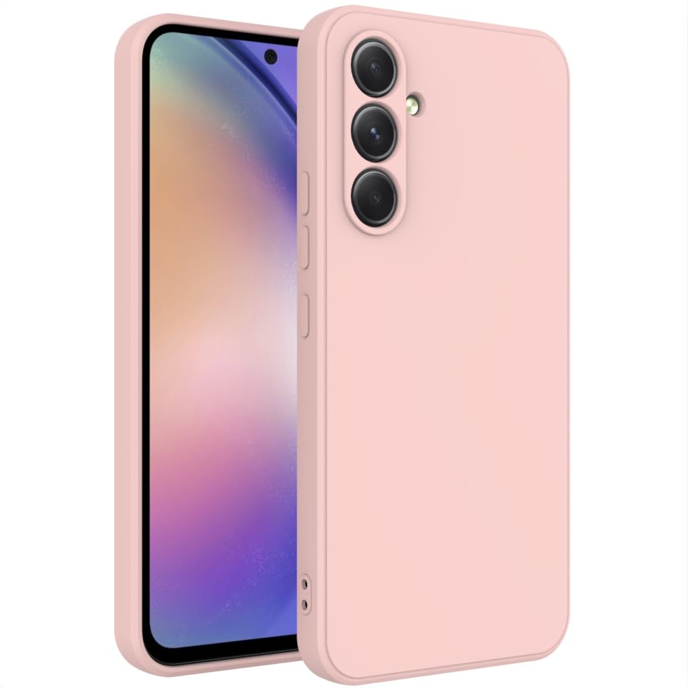 Wogroo For Samsung Galaxy A54 Case Pink, Scratch Resistant With Soft Touch, Slim Thin Phone Cover For Samsung Galaxy A54