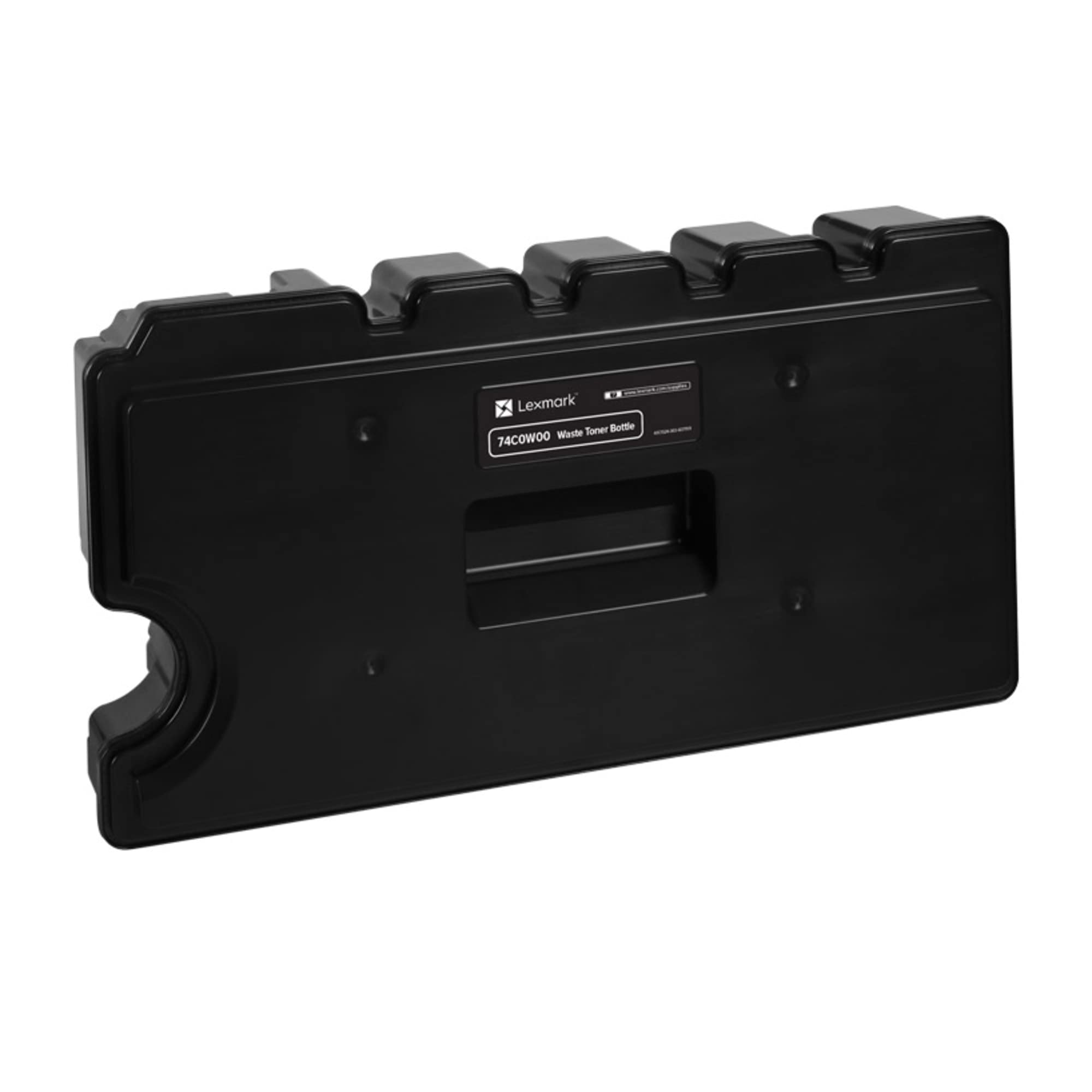 Lexmark 74C0W00 Waste Toner Bottle, Black