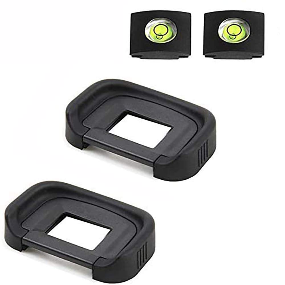 Eb Eyepiece Eyecup Eye Cup For Canon Eos 90D/80D/70D/60D/50D/40D/20D/5D Mark Ii/5D Mark I/6D Mark Ii/6D Mark I (2 Pack), Ulbter Viewfinder Eyecup With Hot Shoe Cover