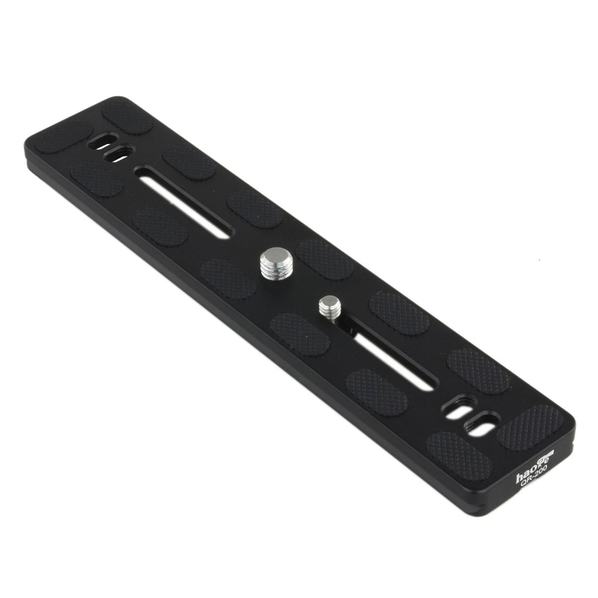 Haoge 200Mm Qr Quick Release Plate Dual Dovetail And D-Ring Screw Fits Arca-Swiss Standard For Tripod Ball Head