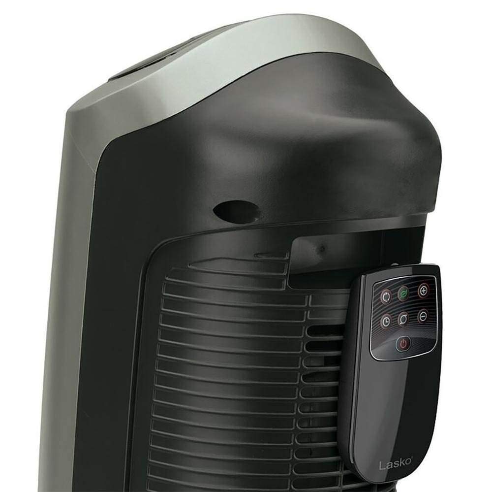 Lasko 1500W Portable Oscillating Ceramic Heater Tower W/Digital Display, 2 Pack