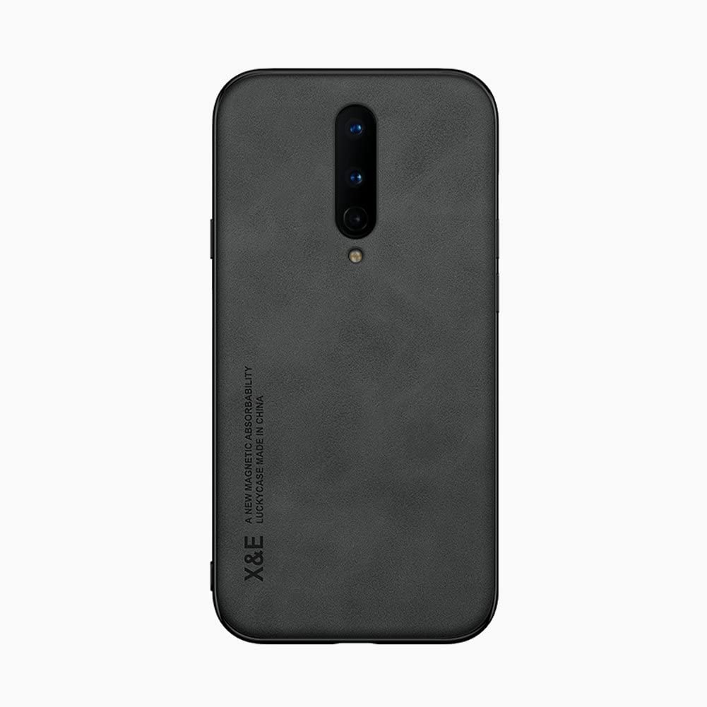 Kepuch Silklike Case For Oneplus 8   Cover Bumper Built In Metal Plate For Oneplus 8   Black