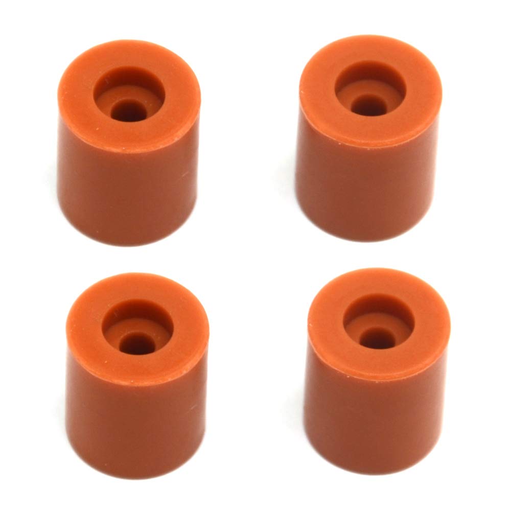 Befenybay 4Pcs Heatbed Silicone Leveling Column And Stable Hot Bed Tool Heat Resistant Silicone Buffer For 3D Printer (4Pcs Heig