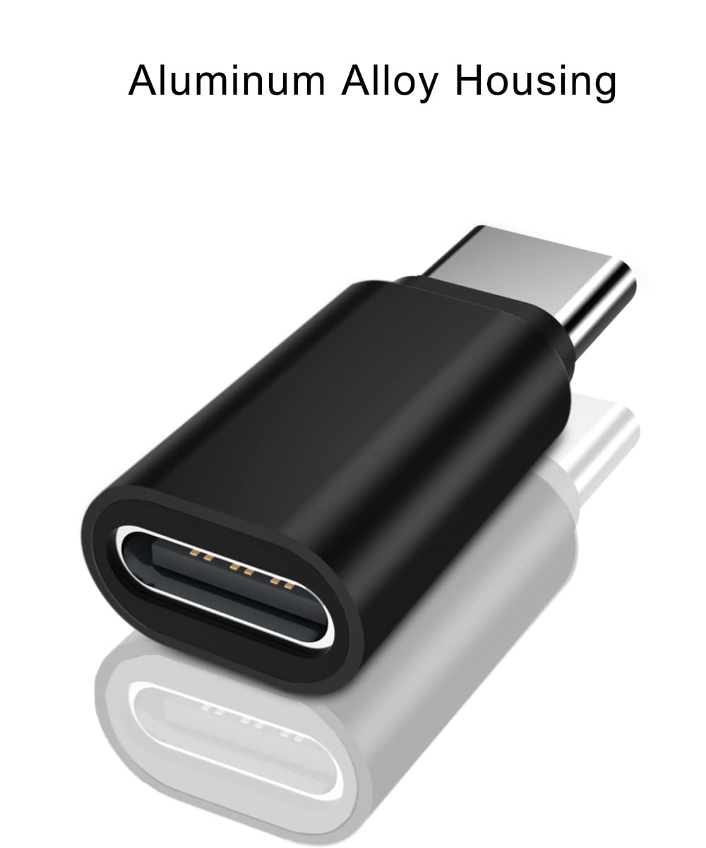 Basesailor Usb Type C Extension Adapter 3 Pack,Pd Usbc 3.1 Gen2 Female To Male Extender Converter,Thunderbolt 3 Extended Connect