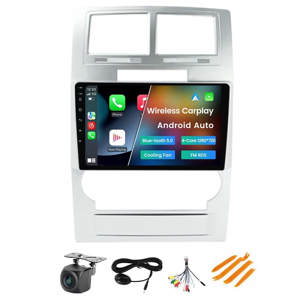 Car Radio for Dodge Charger 2008 2009 2010 Stereo Head Unit 2GB+64GB